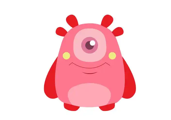 卡通小怪兽