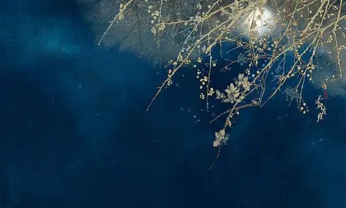 [古风插画]《约客》 绘师:不过灯花瘦 - 堆糖,美图壁纸兴趣社区