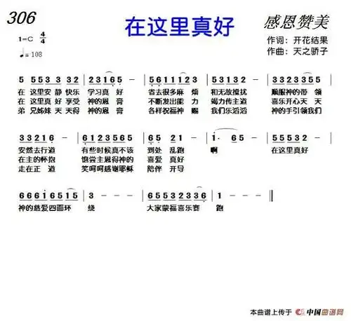 306在这里真好开花结果词天之骄子曲