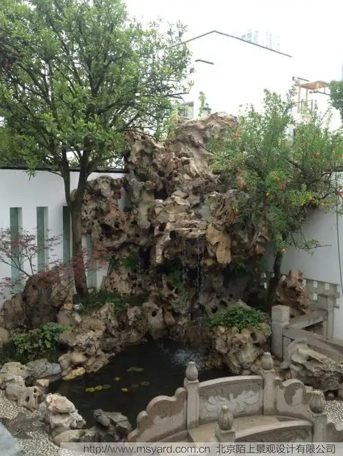 庭院景观-假山流水