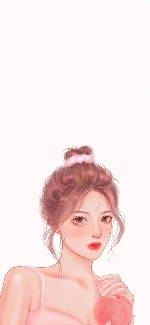 手绘ins仙气风壁纸,甜甜的美少女心__财经头条