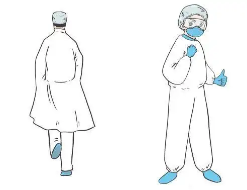 致白衣战士们!一年最美是春光,为你剪来做衣裳