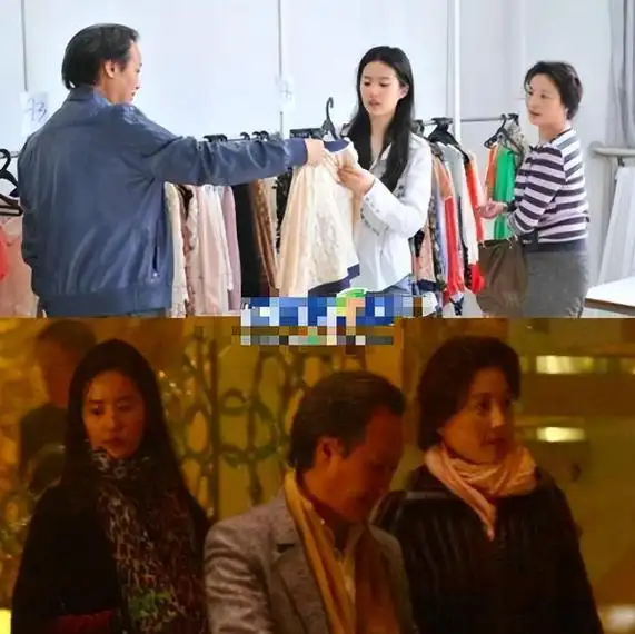 刘亦菲干爹陈金飞带美女买东西,紧搂怀里热聊,杨采钰已成为过去