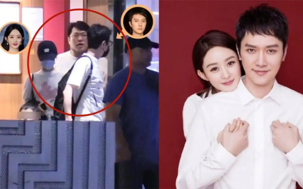 赵丽颖冯绍峰带儿子聚餐,离婚后首次亲密同框,网友:要复合了吗