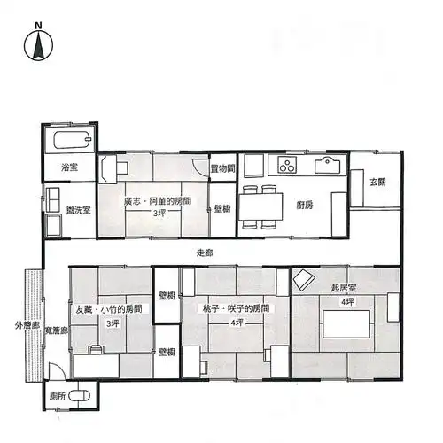 樱桃小丸子户型分析