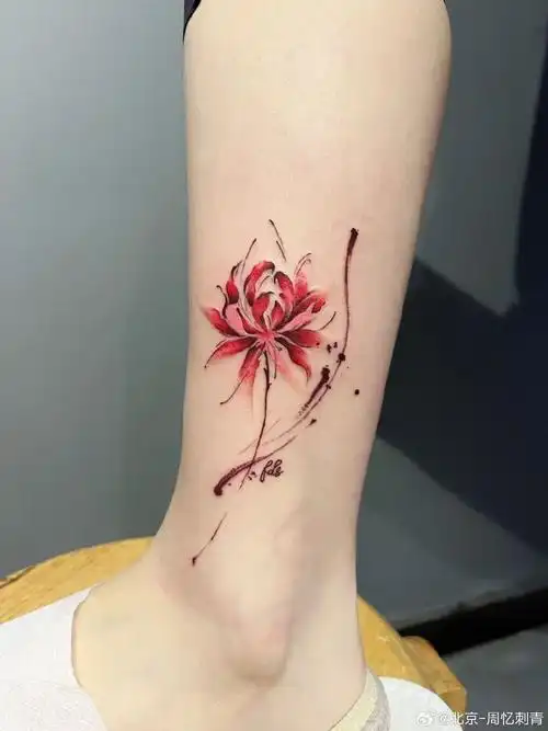 女士纹身##纹身##小清新纹身