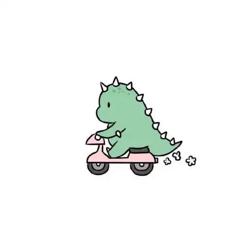 小恐龙闺蜜头像/可爱/萌萌哒(°ω°)