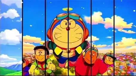 哆啦五人组#动漫  #动画 #哆啦a梦