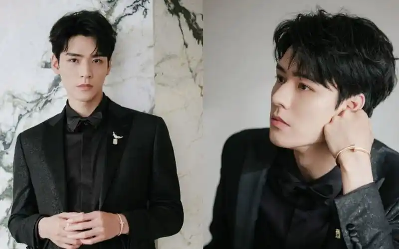 龚俊黑西装精致大片释出 举止间绅士风度款款而来