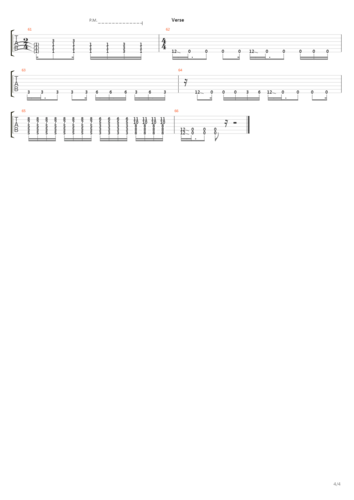 crooked teeth吉他谱