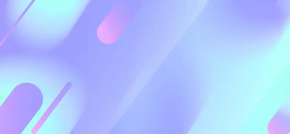 小清新渐变紫色蓝色多边形简约背景