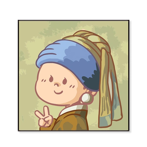 蒙娜丽莎头像可爱