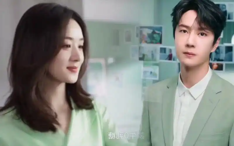 来自王一博赵丽颖的38女神节,姐弟绿色情侣装把春天穿在了身上