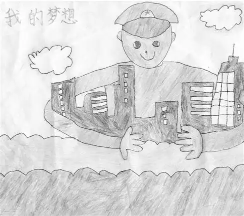 笕桥小学一(1)班 朱煦逸作品《我的梦想》