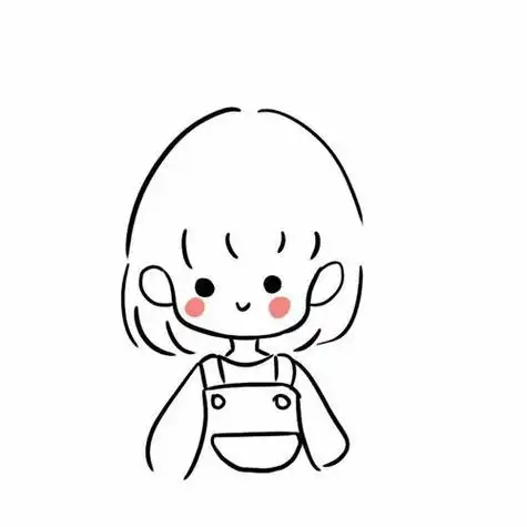 简笔画小人可爱 简笔画小人可爱女生图片