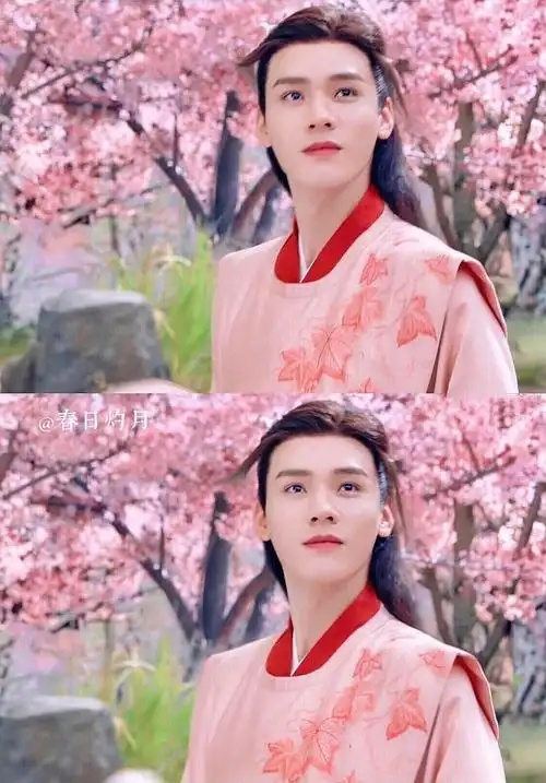 粉衣温客行太美了嗲!掌管春光的小神仙