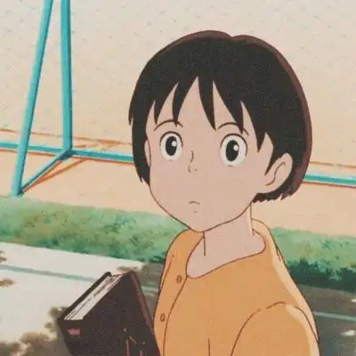 短发卡通头像女简约你若不伤岁月无恙