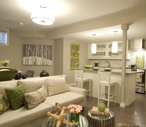 50平米小户型室内玻璃隔断装修效果图