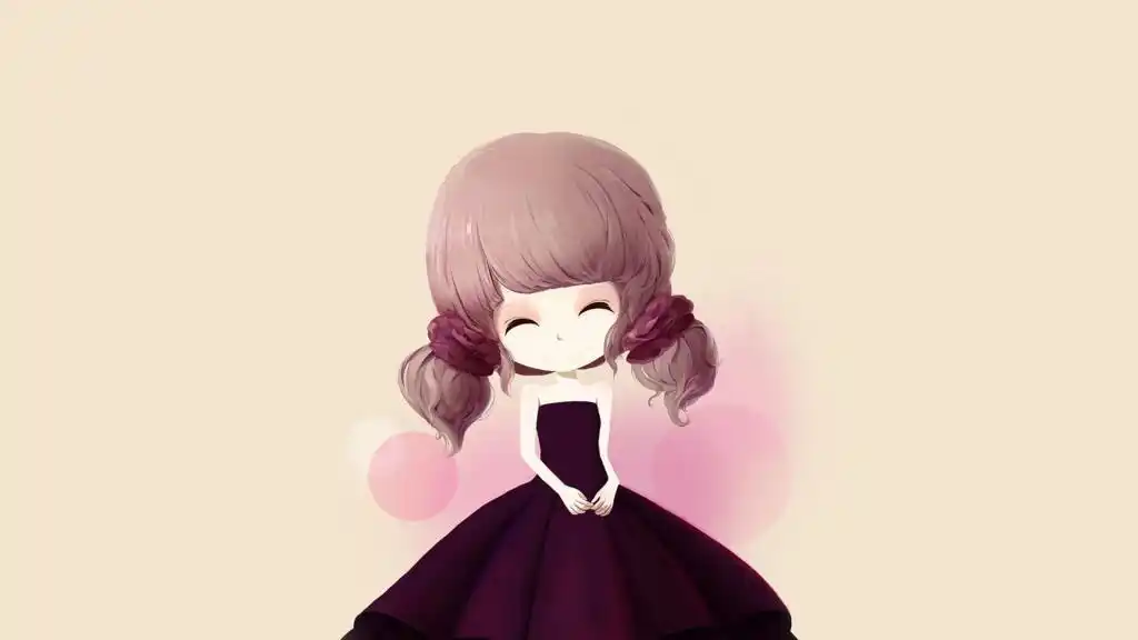 可爱卡通花花姑娘,高清壁纸图片,卡通明星-回车桌面