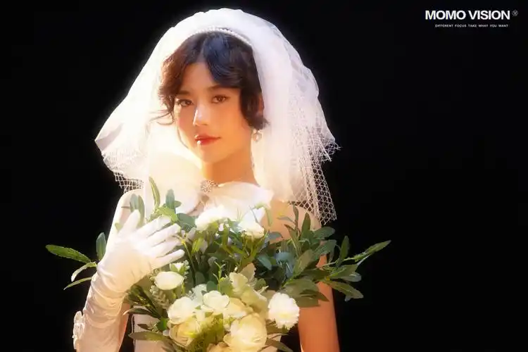 复古婚纱单人写真