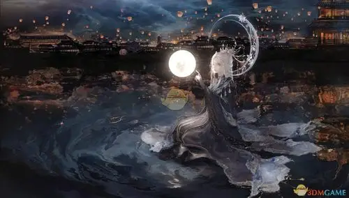 wallpaperengine月神古风精美绘图动态壁纸