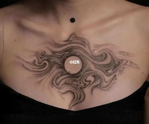 意识流纹身月亮