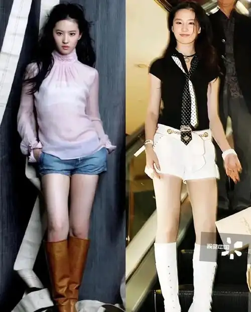 考古到刘亦菲早期穿搭时尚真是一个轮回676767