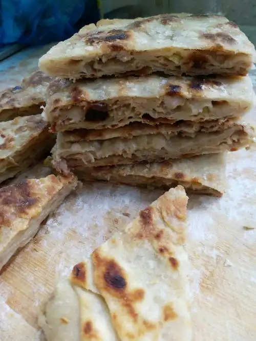 孔爆爆做的家常肉饼