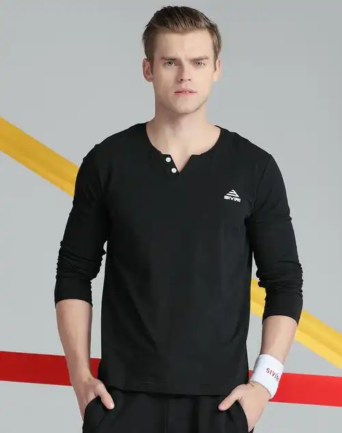 经典潮流 男士休闲运动长袖衫 基础系列