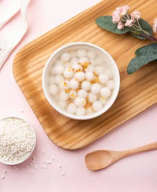 安井桂花酒酿小圆子组合装冷冻无馅糯米小汤圆水煮 酒酿小圆子250g*2