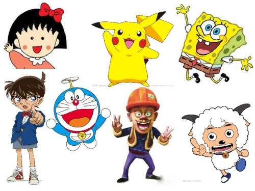 美术四年级下人教版8我画的动漫形象课件(33张)