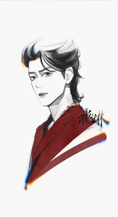 肖战#xz#肖战藏海传#@x玖少年团肖战daytoy手痒痒没时间只能画画线稿