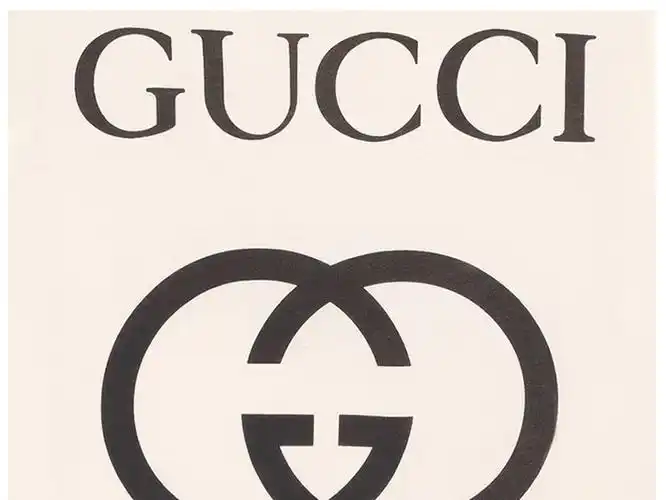 【20新款】gucci 古驰 女士米白色字母logo图案t恤
