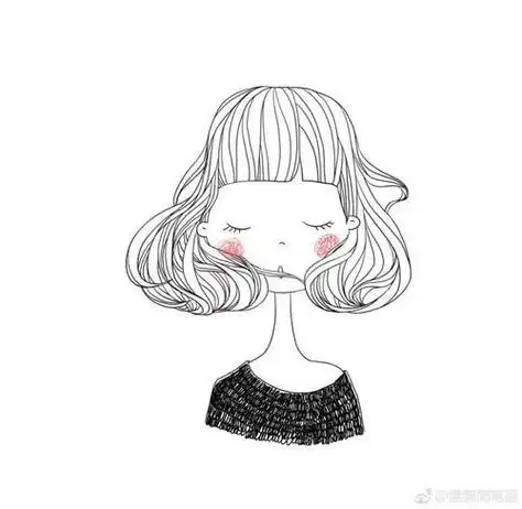 手绘森系小清新简笔画