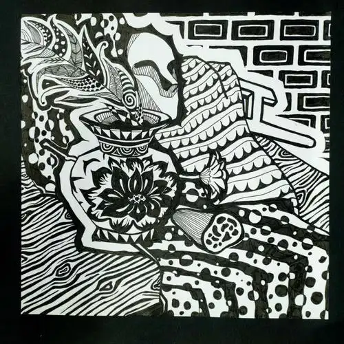 画画  #装饰画  #大学生的日常