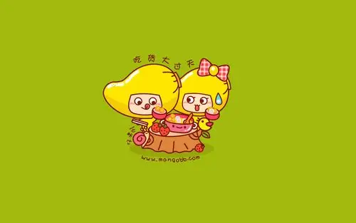 开心芒果仔卡通图片,开心芒果仔,卡通,图片大全-壁纸族