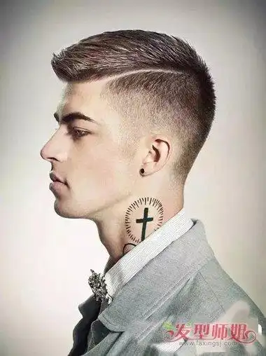 2018欧美男生偏分发 短发怎么留好看_发型师姐