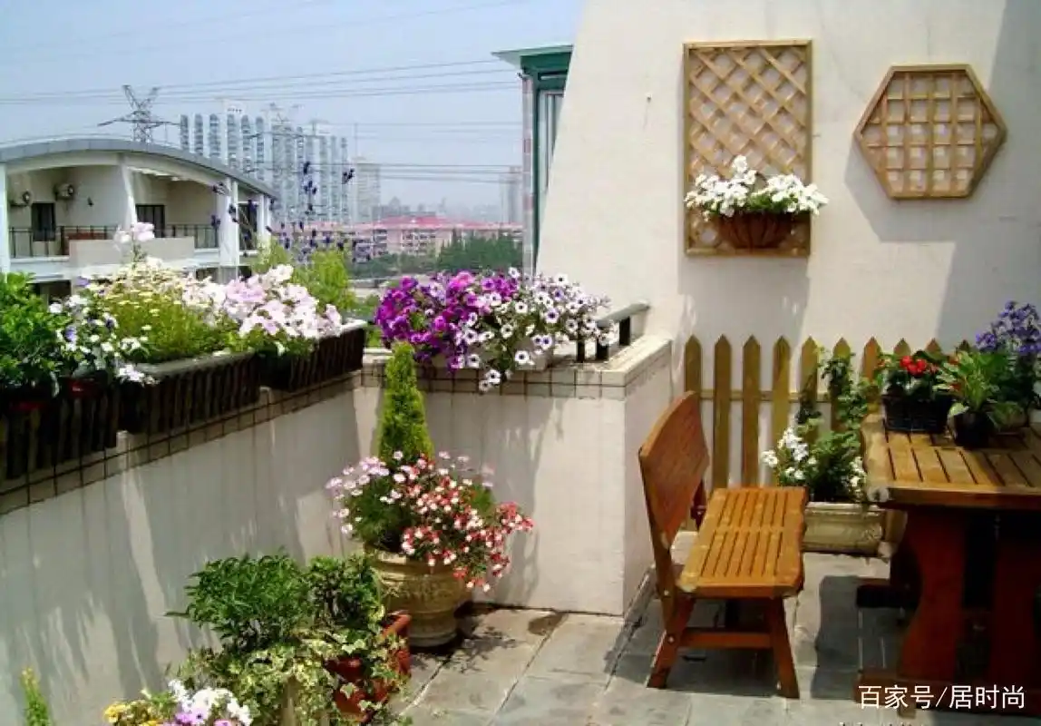 小阳台花园设计案例分享,美观实用让你一眼就爱上,赶紧get起来