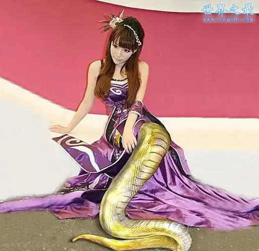 最真实的美女蛇图片,人头蛇身美人蛇(真相吓人)