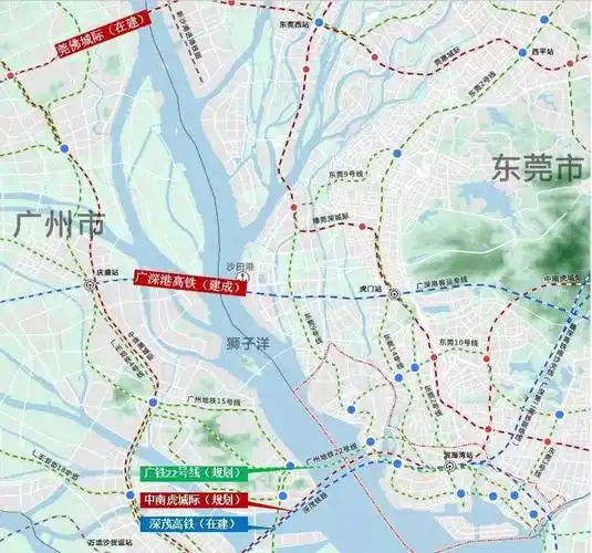 原创重磅东莞狮子洋通道最新进展预计年底动工2027年通车总投资504