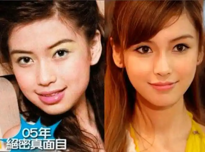 整没整容一目了然,"换头"传言夸张了_微调_双眼皮_时期