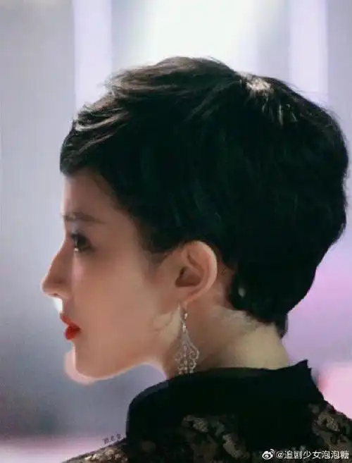 刘亦菲短发旧照,另一种风格,气质嘎嘎乱杀