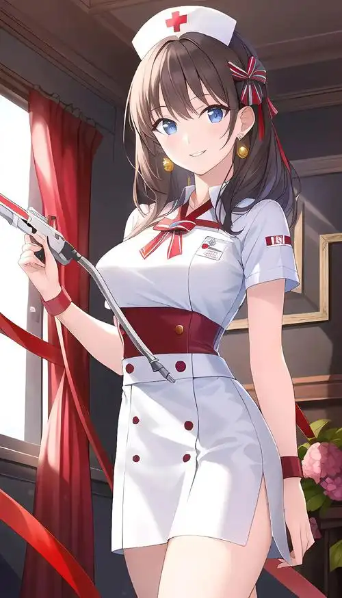 动漫分享‖美女护士系列.#抖音图文来了 #ai绘画 #二次元 - 抖音