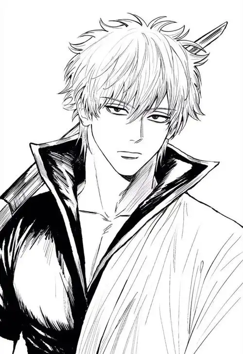 动漫 简笔画 卡通 漫画 手绘 素描 头像 线稿 700_1020 竖版 竖屏