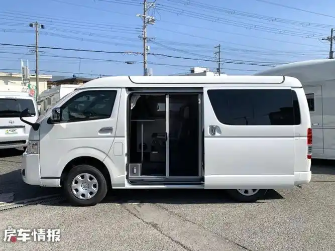 带升顶的丰田海狮露营车,尺寸不大代步也能开,一层会客二层休息 - 114