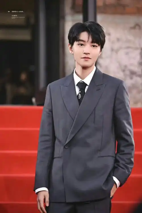 王俊凯红毯全身镜头