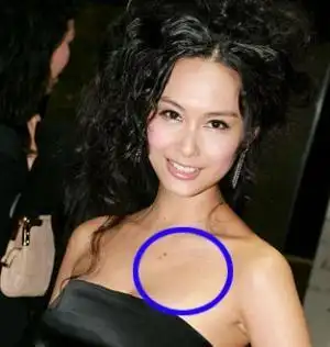 "胸有大痣"的美女明星有谁?_如风的空间_湛江都市网
