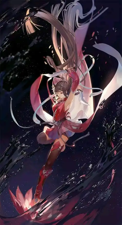 动漫二次元少女古风