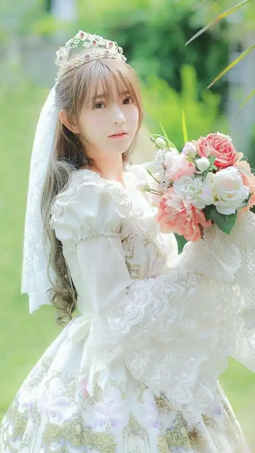 韩国第一美少女yurisa:初恋脸很可爱,穿洛丽塔最梦幻的姑娘