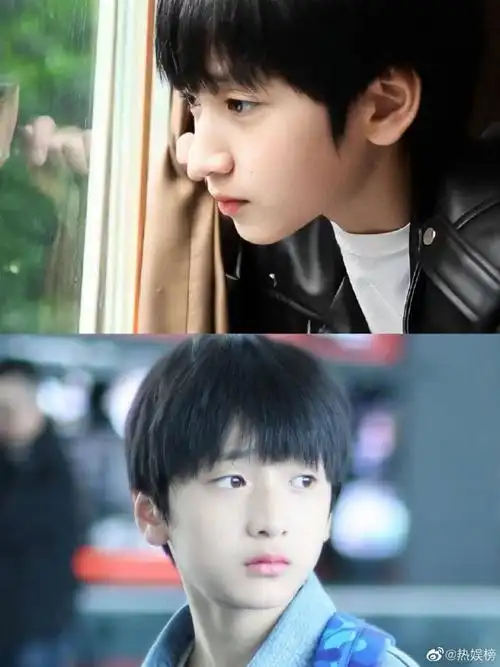 张真源严浩翔童年照